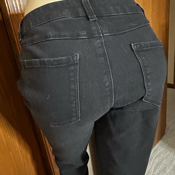 Black Straight Leg Jeans - Picture 4 of 6